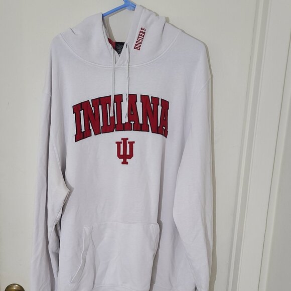 Indiana University White Colosseum 3xl Hoodie - Picture 1 of 5